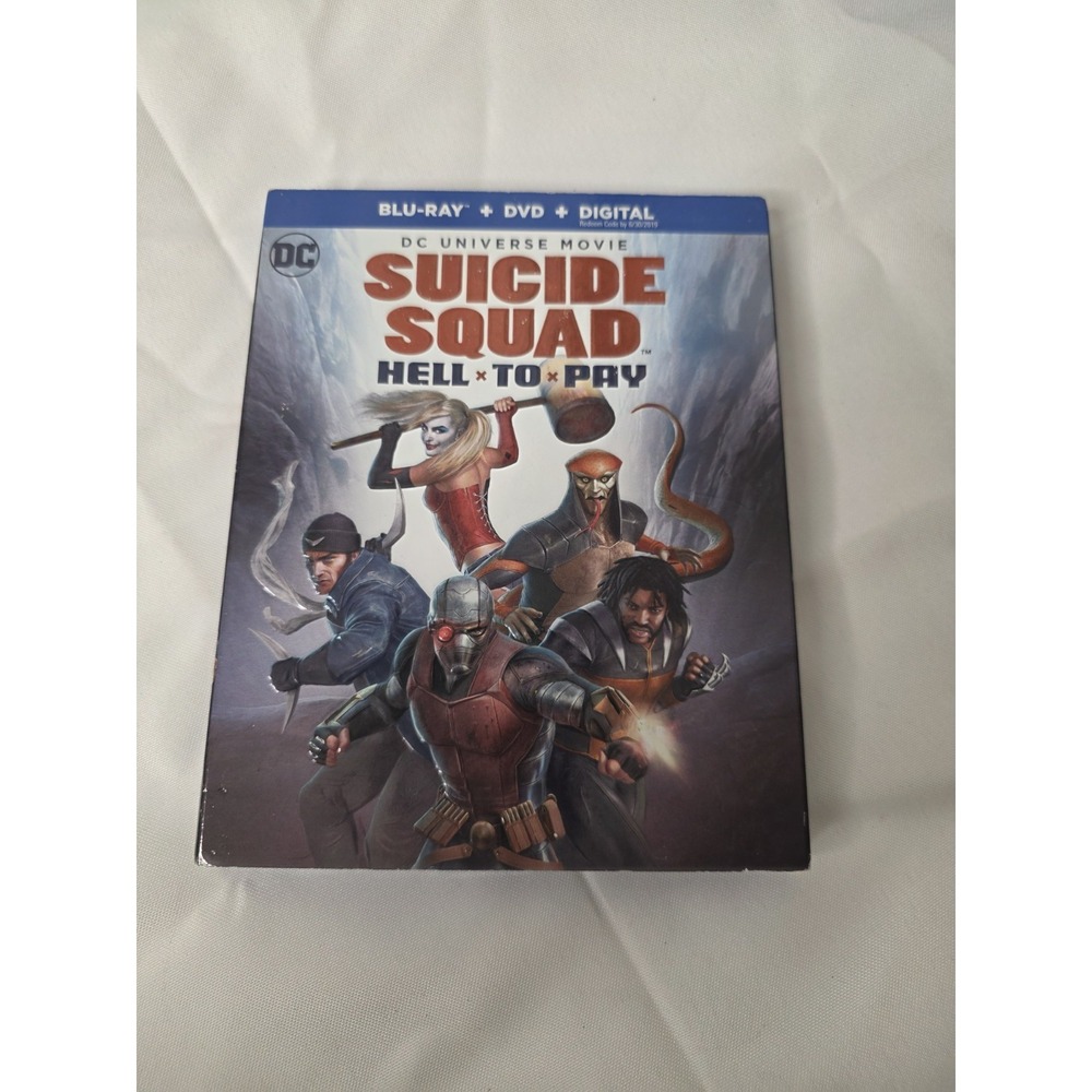 Suicide Squad: Hell to Pay - DC Warner Bros (Blu-Ray, DVD, 2015) w/ Slipcover